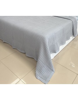 ETEHOMETEX HAVUZLU PİKE ÇİFT KİŞİLİK 220x240cm GRİ 8696474231653